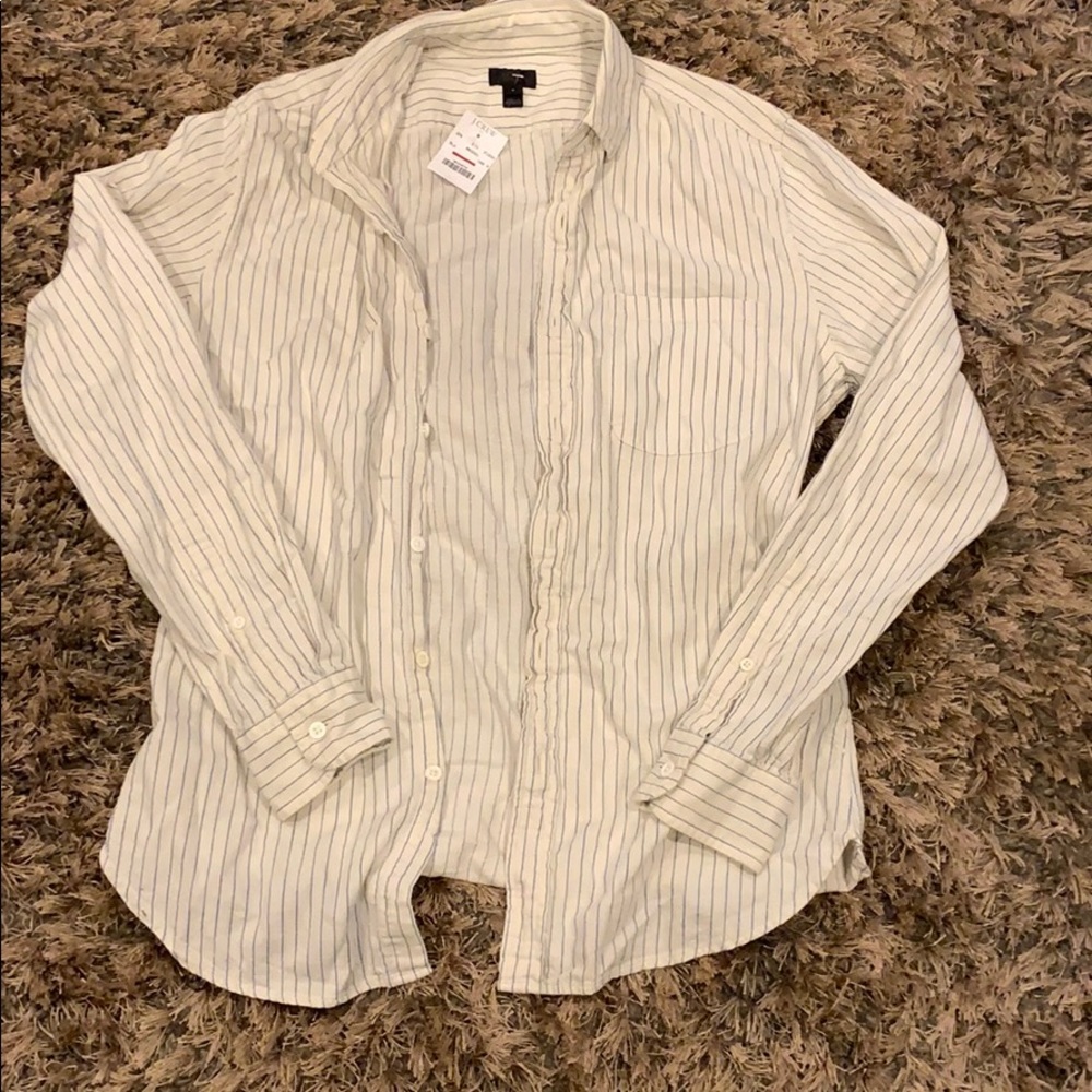 J crew button up
